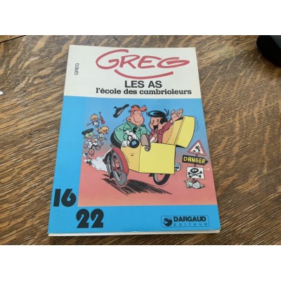 Greg - 16/22 - T03 - Les As L’école des cambrioleurs De Greg